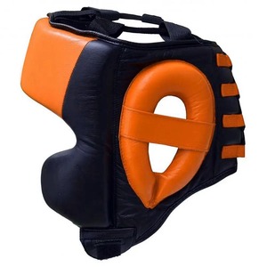 For Professional Grade PU Leather Boxing Helmet for Adults Children Waterproof Breathable MMA Muay Thai Kickboxing Headgear - Product Image 1
