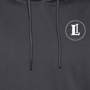 Sweat à capuche premium de haute qualité, coupe ample, en molleton bouclette épais pour homme, en coton, effet vieilli, coupe courte, personnalisable - Product Image 5