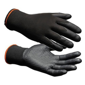 Industrial Safety <b>Gloves</b> for Men Women-Construction Mechanic Use Anti-Slip for <b>Screen</b> 6mil Thickness Polyester Leather - Product Image 3