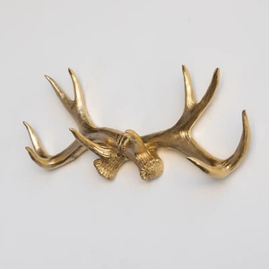 Nordic Style Bronze/Black Branch Wall <b>Hook</b> Creative 6-<b>Hook</b> Tree Limb <b>Hanging</b> Rack Vintage Metal Wall Art Organizer <b>for</b> Entry - Product Image 3