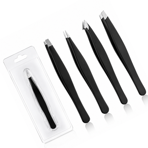 MANAN INSTRUMENTS Juego de Pinzas para Cejas de Acero Inoxidable con Punta Puntiaguda, Estilo Moderno, Duraderas y Reutilizables, Modelo MI-ET-718 - Product Image 3