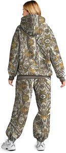 Conjunto de Sudadera con Capucha Oversize y Pantalones de Chándal de Forro Polar Premium para Mujer, Conjunto Deportivo de Sudadera con Capucha y Pantalones de Chándal para Mujer - Product Image 3