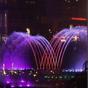 Fuente Circular Giratoria de Acero Inoxidable 304 para Exteriores, Precio de Mayoreo Directo de Fábrica, Colorida - Product Image 2