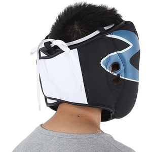 Protector de Cabeza de Cuero para Boxeo, Entrenamiento de MMA, Kickboxing - Equipo de Protección Duradero Modelo AI-HG-021 - Product Image 5