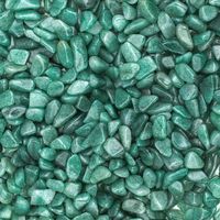 Pierres roulées d'aventurine verte en gros, pierres précieuses naturelles de guérison, agate, pierre roulée d'aventurine verte