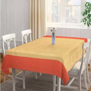 OEM Manufacturer Custom Embroidered Linen Table Cover Waterproof <b>Party</b> Wedding Square Table Linen Bulk Supply - Product Image 3