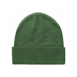 Gorros de Punto Acrílicos Jacquard al por Mayor, con Logotipo Personalizado, Puño Plegado, Gorro de Invierno Unisex para Adultos, Proveedor OEM ODM - Product Image 1