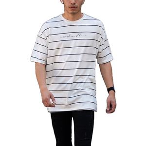 2025 hommes à manches courtes T-Shirt haute qualité coton lourd surdimensionné été Style impression numérique populaire nouvelle version - Product Image 1