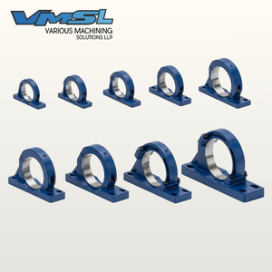 ฐานรองรับเพลาแบบแยกส่วน SG Iron Plummer Block Housing สำหรับงานหนัก - Product Image 1