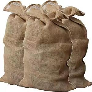 Sac en jute tissé écologique, robuste, pour le stockage, le transport et l'entreposage des produits agricoles, des céréales, du riz et du café - Product Image 1
