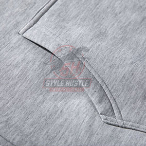 Sudaderas con Capucha para Hombre, Diseño Personalizado, Alta Calidad, Básicas, Sólidas, Casuales, Tallas Grandes, Transpirables, Hechas en Pakistán - Product Image 3