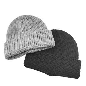 Gorro Clásico de Invierno para Mujer, Gorro de Punto Acrílico Tipo Waffle, Gorro Diario para Hombre y Mujer, Gorro Térmico Suave con Textura - Product Image 1