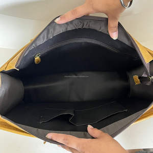 Bolso de mano de girasol de cuero de vaca genuino de gran capacidad, bolso de mano oculto, bolso de mano tallado occidental, bolso de oficina para ordenador portátil - Product Image 6