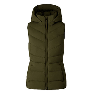 Gilet matelassé décontracté imperméable pour femme, sans manches, prix de gros - Product Image 5