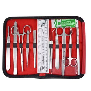 Estuche de Kit Quirúrgico Mini Zarnab, Manual, de Acero Inoxidable de Alta Calidad, Juego de Instrumentos de Disección para Estudiantes, Práctica, Exportación, CE - Product Image 1