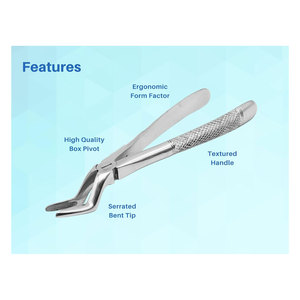 ชุดเครื่องมือถอนฟันแบบมืออาชีพ ทำจากสแตนเลส สำหรับการผ่าตัดถอนฟัน - Product Image 2
