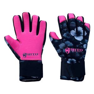 Guantes de Portero de Fútbol Profesionales de Nuevo Diseño, Impresión de Silicona en la Parte Posterior de la Mano y Contacto de 4 mm en la Parte Delantera de la Mano, Corte Medius Letax - Product Image 1