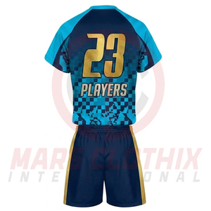 ชุดเสื้อและกางเกงลาครอสแบบซับลิเมชั่นคุณภาพสูงสั่งทำพิเศษ ผู้ผลิตชุดลาครอสแขนสั้นที่ดีที่สุดสำหรับทุกเพศ - Product Image 3