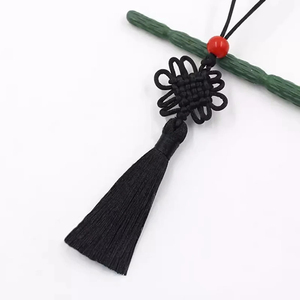 พู่ผ้าไหมผูกปม120มม. สำหรับการทำเครื่องประดับและสิ่งทอในบ้านทำตามสั่ง2026ใหม่เอี่ยมทำด้วยมือ - Product Image 3