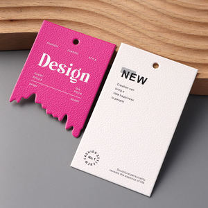 Custom Logo Clothing <b>Tag</b> High-End Net Red Wind Listing for Women's Store General Trademark Custom-Made High-Level Sensation Card - Product Image 3