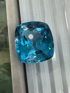 Topacio Azul Natural de Lujo con Corte Cojín para Anillos de Novia y Joyería de Alta Gama, Disponible a Precio de Mayoreo en Grandes Cantidades - Product Image 2