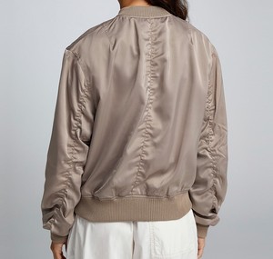 Custom <b>Women</b> Bomber Jacket Wholesale Premium Lightweight Zip Up <b>Outerwear</b> OEM Manufacturer Bulk Supply for USA Buyers - Product Image 3