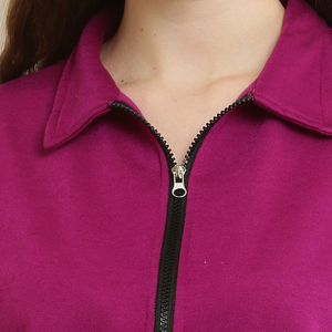 Conjunto Deportivo Corto para Mujer al por Mayor, Sudadera Corta con Hombros Caídos y Estampado Personalizado de Manga Larga y Pantalones para Invierno - Product Image 6