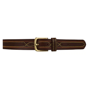 Ceinture en cuir de vachette classique et tendance avec boucle en alliage à motif uni, respirante et écologique - Product Image 2