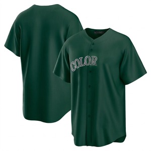 Fast Production Baseball Jersey Custom Uniform Poly Spandex Blend Professional Team Style Custom <b>Tags</b> Colorfast Fabric Full Dye - Product Image 1