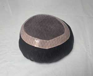Prothèse capillaire et perruque en cheveux humains Remy indiens, base mono, ondulation douce/ondulation profonde, Taz Hair BD - Product Image 6