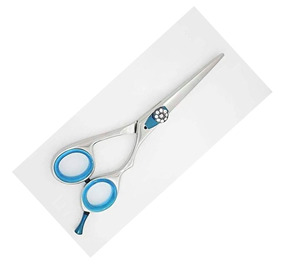 Tijeras de Peluquería Profesionales de Acero Inoxidable de Grado Industrial, con Mango Largo para Diestros, 28 Dientes, para Salón de Belleza, OEM - Product Image 4