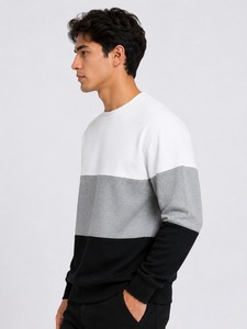 เสื้อสเวตเชิ้ตผู้ชายผ้าฝ้าย 100% พิมพ์โลโก้ตามสั่ง สไตล์สตรีทแวร์ ระบายอากาศได้ดี เป็นมิตรกับสิ่งแวดล้อม ราคาดีที่สุดสำหรับผู้ใหญ่ - Product Image 2