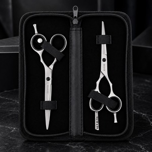 Ciseaux à cheveux en acier inoxydable, ciseaux de coiffure droits, 7 pouces, outil professionnel de salon - Product Image 4