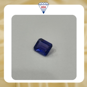 Tanzanite bleue naturelle taille octogonale 17,14 carats certifiée GSI, pierre précieuse de tanzanite chauffée en vrac, qualité AAAA Tanzanie, gemmes bleues de qualité supérieure - Product Image 2
