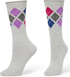 Chaussettes décontractées pour hommes, rayées, avec logo personnalisé sur le bord, tricotées, respirantes et écologiques - Product Image 4