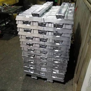 Lingotes de Zinc Cuadrados de Aleación de Zn 99.99-99.999% Puro, Venta al por Mayor de Fábrica, 25 kg, Excelente Composición Química, Aplicación de Fundición a Presión - Product Image 1