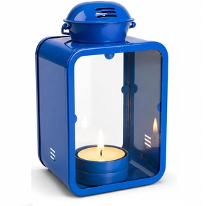Petits Porte-Bougies en Fer - Lanternes Durables, Fabriquées à la Main, Écologiques, 4 Couleurs, Décoration d'Intérieur pour Noël - Product Image 3