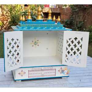 Montaje de pared de madera templo hindú modelo decoración del hogar 1 - Product Image 1