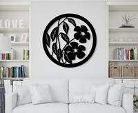 Seni Dinding LED Logam Hutan Modern Hitam Siluet Pohon Besar Dekorasi Gantung Pernikahan Paskah Ruang Tamu Kamar Tidur