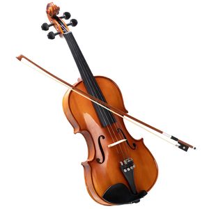 Glarry GV402 Kit di violino acustico 4/4 vernice naturale custodia quadrata 2 archi 3 1 tono sintonizzatore digitale metronomo - Product Image 3