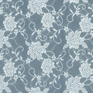 Tela de Encaje Floral con Estampado de Espiral, 137 cm de Ancho, Ligera, Elástica en Toda la Superficie, de Spandex/Nailon, para Lencería, Vestidos, Novias, Uso Elegante - Product Image 6