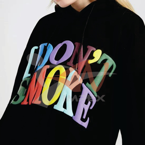 2026 Newest Design Puff 3d <b>Foaming</b> Printing Hoodie Screen <b>Letter</b> Men Women 3d Puff Print Hoodies - Product Image 5