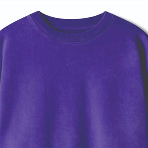 Sudadera Ecológica para Hombre de Poliéster/Algodón, con Logotipo Personalizado Bordado, Cuello Redondo, Manga Larga, Transpirable, Corte Regular, Cálida - Product Image 4
