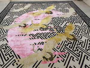 Alfombra Tejida a Mano, Diseño Tradicional Indio Rojo, Alfombra de Lana, Pelo Suave y Denso, para Sala de Estar, Decoración del Hogar - Product Image 6