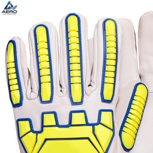 With Ergonomic Best Supplier Customized Made New Arrival Professional-Grade Safety <b>Gloves</b> with High-Visibility TPR <b>Gloves</b> - Product Image 5