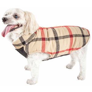 Manteau isolant pour chien Allegiance, style classique à carreaux, vêtements pour animaux de compagnie de qualité supérieure - Product Image 1