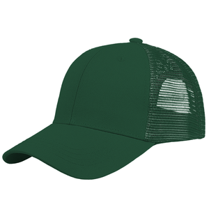 Casquette Trucker Unisexe OEM ODM avec Logo Brodé, 5 Panneaux en Sergé de Coton, Visière Plate Avant, Fermeture Strapback, Style Vintage, pour l'Été et le Sport - Product Image 1