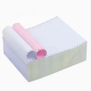 Copie d'facture CB CFB CF Carbonisée 9,5*11 pouces Fabricant de papier autocopiant NCR grand format en continu A4 500 feuilles - Product Image 4