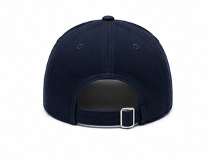 Wholesale High Quality Navy Blue Cotton Baseball <b>Cap</b> Custom White Letter Star Embroidery Structured Vintage Hat for Men <b>Women</b> - Product Image 3