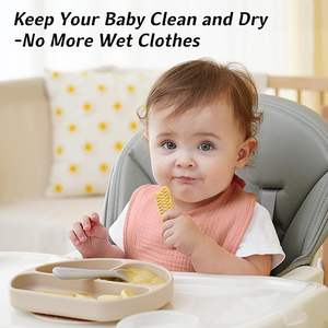 Ensemble de bavoirs pour bébé 100% bambou, super doux et absorbant - Product Image 3